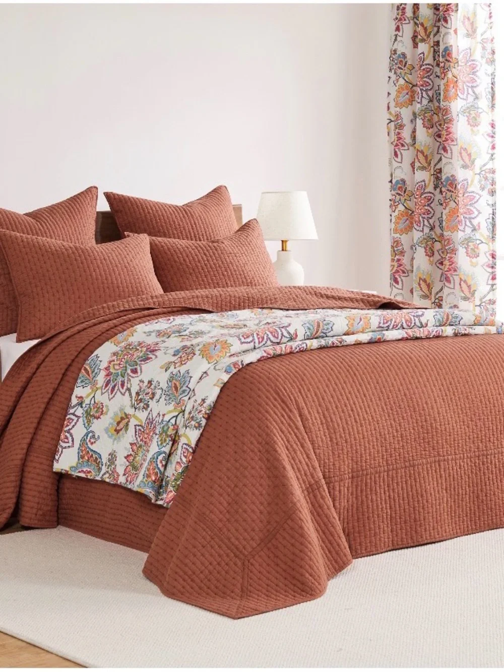 Levtex Home Cross Stitch Adobe Bedspread Set - 3 PCs